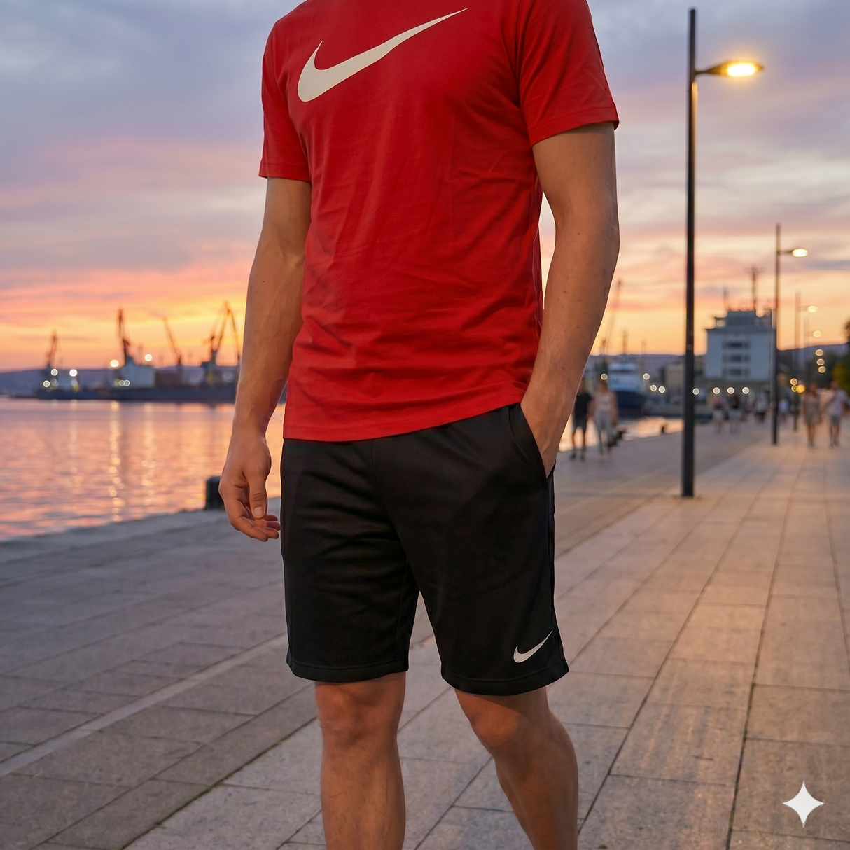 Спортен комплект PARK 26 FLEECE SET - CW6936-657 / IB1238-010