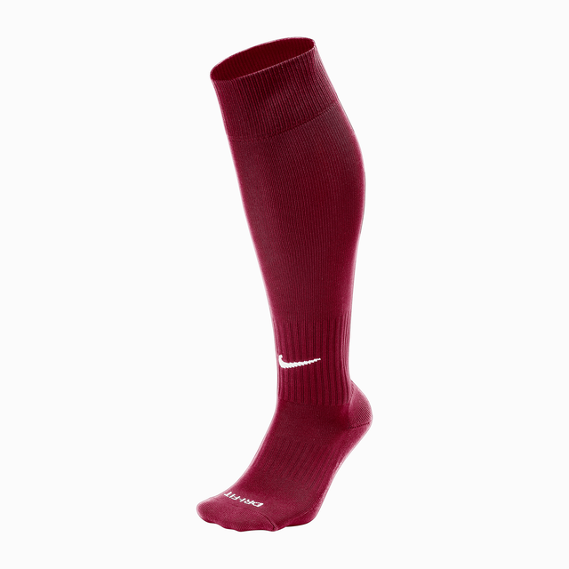 Футболни чорапи Nike Classic II Cush Over-the-Calf (Бордо) - SX5728-670