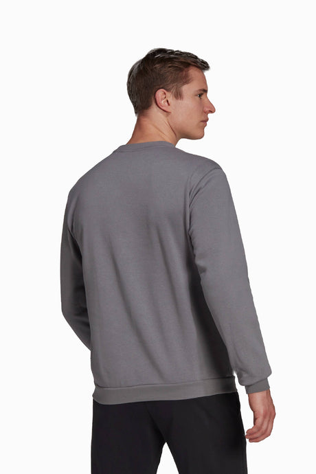 Блуза adidas Entrada 22 Sweat Top (Сив) - H57479 – снимка 3