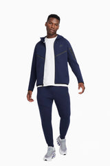Блуза Nike Sportswear Tech Fleece Windrunner (Тъмносин) - HV0949-451 – снимка 5