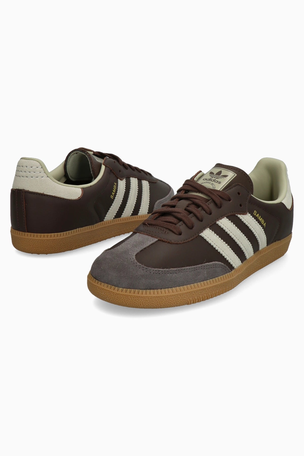 Мъжки маратонки adidas Samba OG (Кафяв) - ID1481 – снимка 2