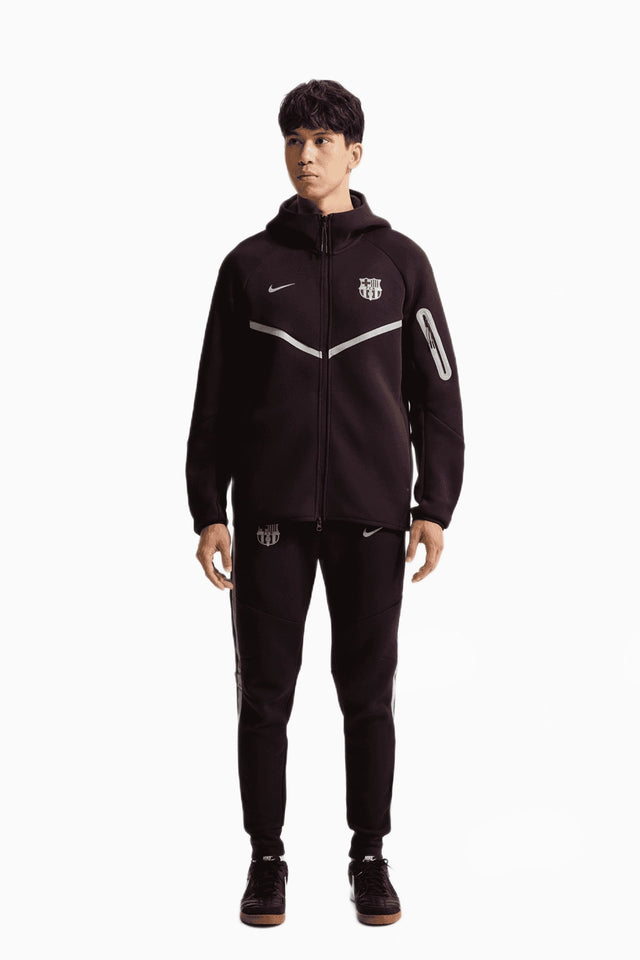 Спортно долнище Nike FC Barcelona 26/27 Tech Fleece (Червен) - IO3644-647