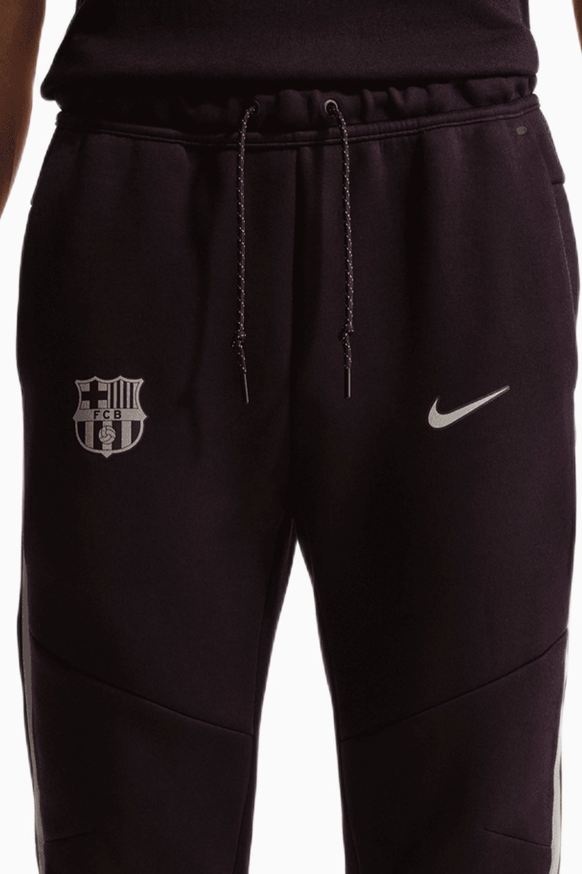 Спортно долнище Nike FC Barcelona 26/27 Tech Fleece (Червен) - IO3644-647 – снимка 3