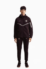 Блуза Nike FC Barcelona 26/27 Tech Fleece Windrunner (Червен) - IO3645-647