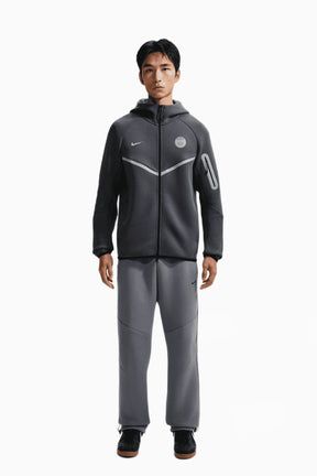 Блуза Nike PSG 26/27 Tech Fleece Windrunner (Сив) - IO3662-013