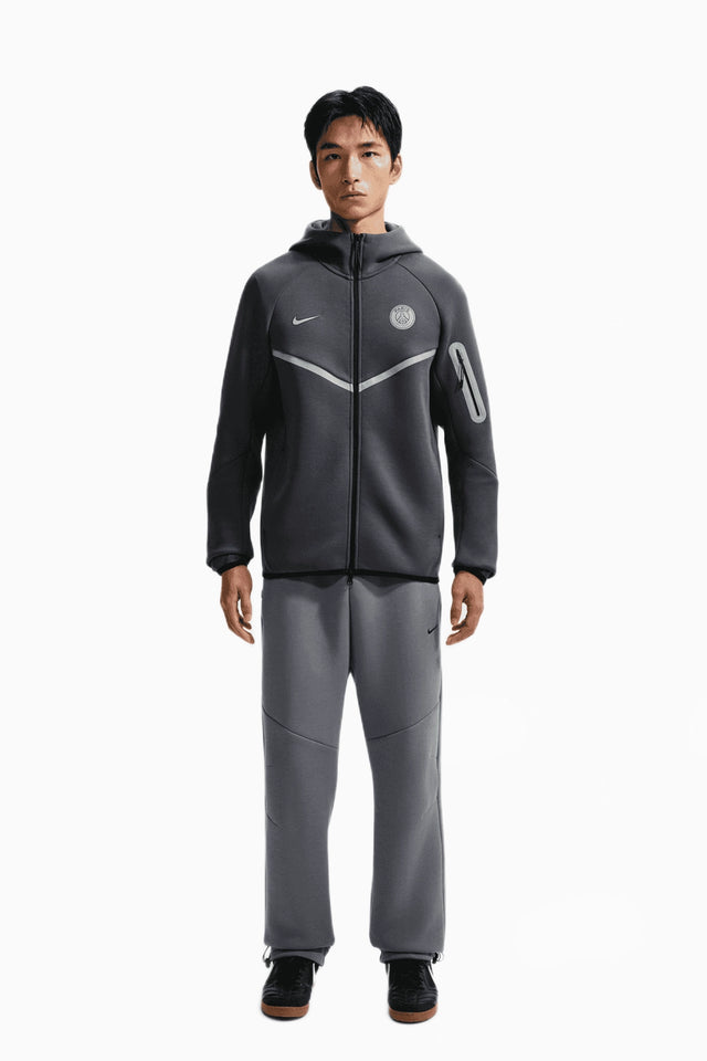 Блуза Nike PSG 26/27 Tech Fleece Windrunner (Сив) - IO3662-013