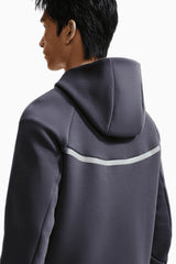 Блуза Nike PSG 26/27 Tech Fleece Windrunner (Сив) - IO3662-013 – снимка 4