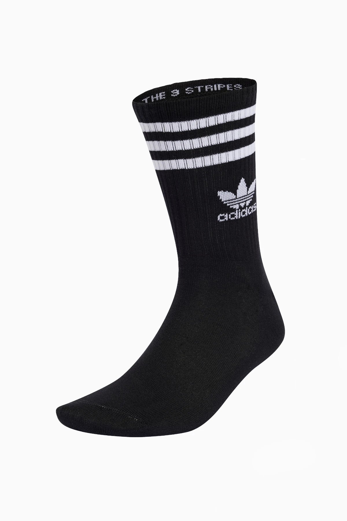 Чорапи 3-Stripes Crew 6 Pairs (Черен) - JE1829