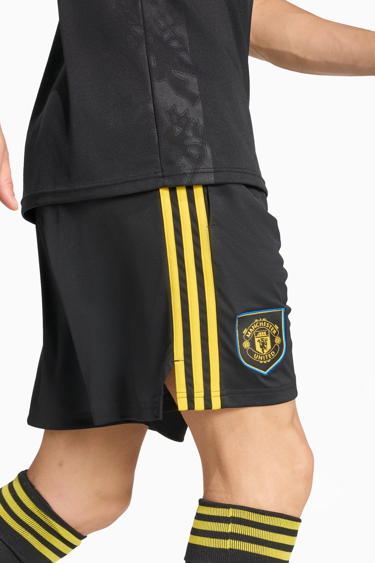 Шорти adidas Manchester United 25/26 Домакински екип (Черен) - JI7420 – снимка 3