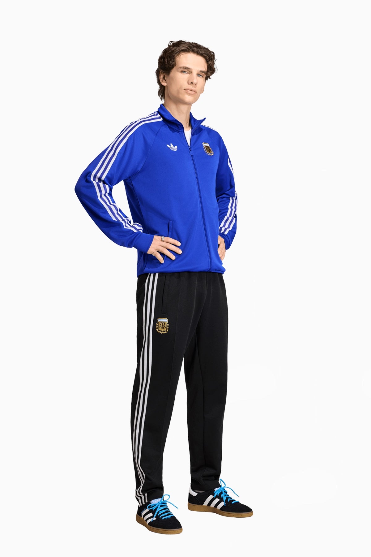 Спортно долнище adidas Originals Argentina 2026 Track (Черен) - JZ6306 – снимка 3