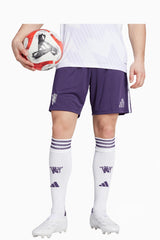 Шорти adidas Manchester United 25/26 Гостуващ екип (Лилав) - KA5443