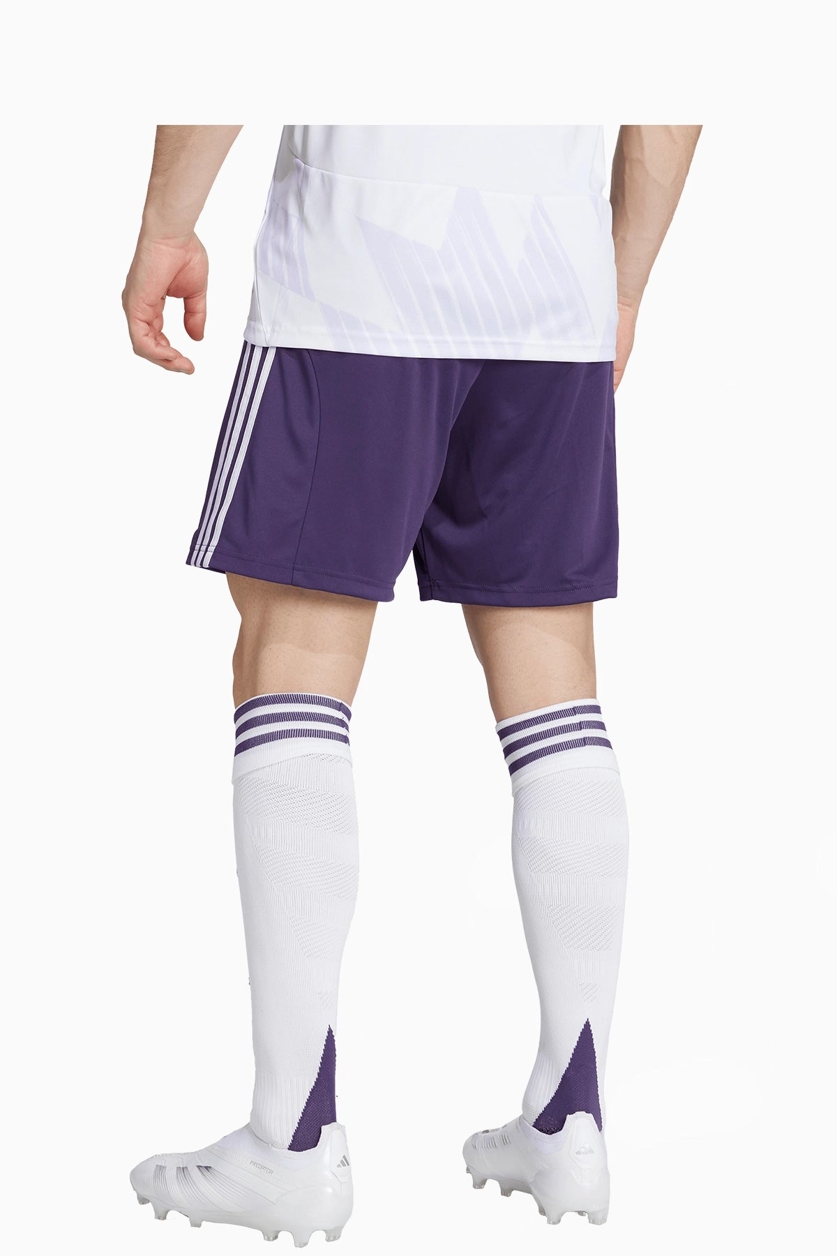 Шорти adidas Manchester United 25/26 Гостуващ екип (Лилав) - KA5443 – снимка 2