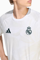 Тениска adidas Real Madrid 26/27 Pre-Match (Бял) - KB6367 – снимка 4