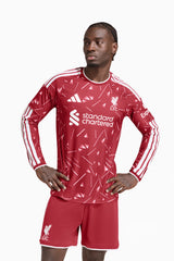 Тениска Liverpool FC 26/27 като Домакин Authentic (Кларет) - KB8251