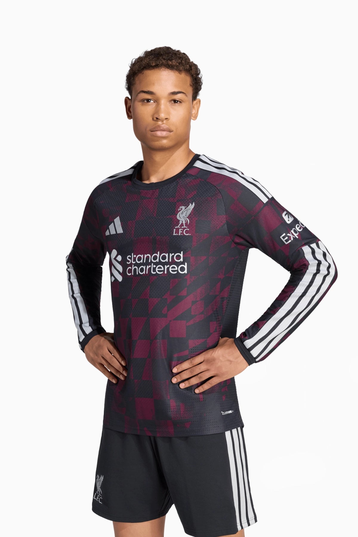 Liverpool FC 26/27 Трета Authentic дълги ръкави KB8283