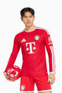 Тениска с дълги ръкави adidas FC Bayern 26/27 Домакински екип Authentic (Червен) - KE8584