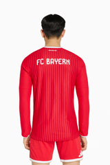 Тениска с дълги ръкави adidas FC Bayern 26/27 Домакински екип Authentic (Червен) - KE8584 – снимка 2