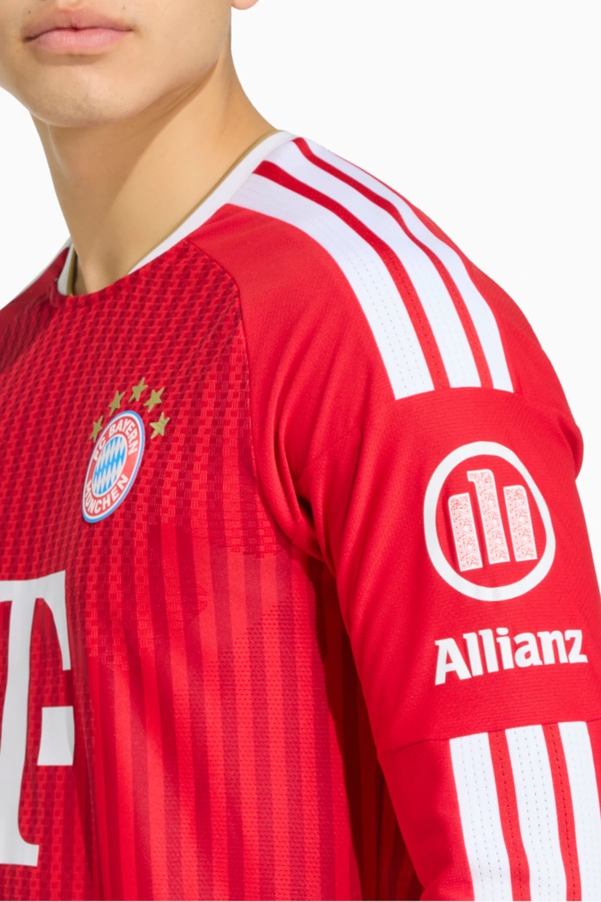 Тениска с дълги ръкави adidas FC Bayern 26/27 Домакински екип Authentic (Червен) - KE8584 – снимка 3