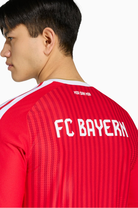 Тениска с дълги ръкави adidas FC Bayern 26/27 Домакински екип Authentic (Червен) - KE8584 – снимка 4