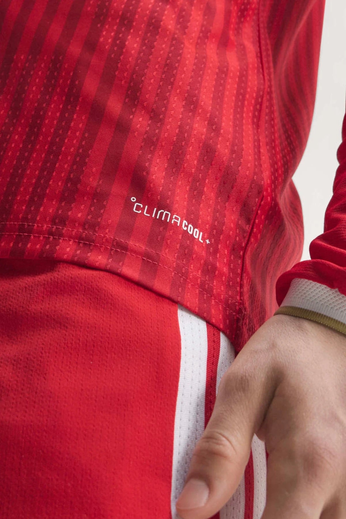 Тениска с дълги ръкави adidas FC Bayern 26/27 Домакински екип Authentic (Червен) - KE8584 – снимка 5