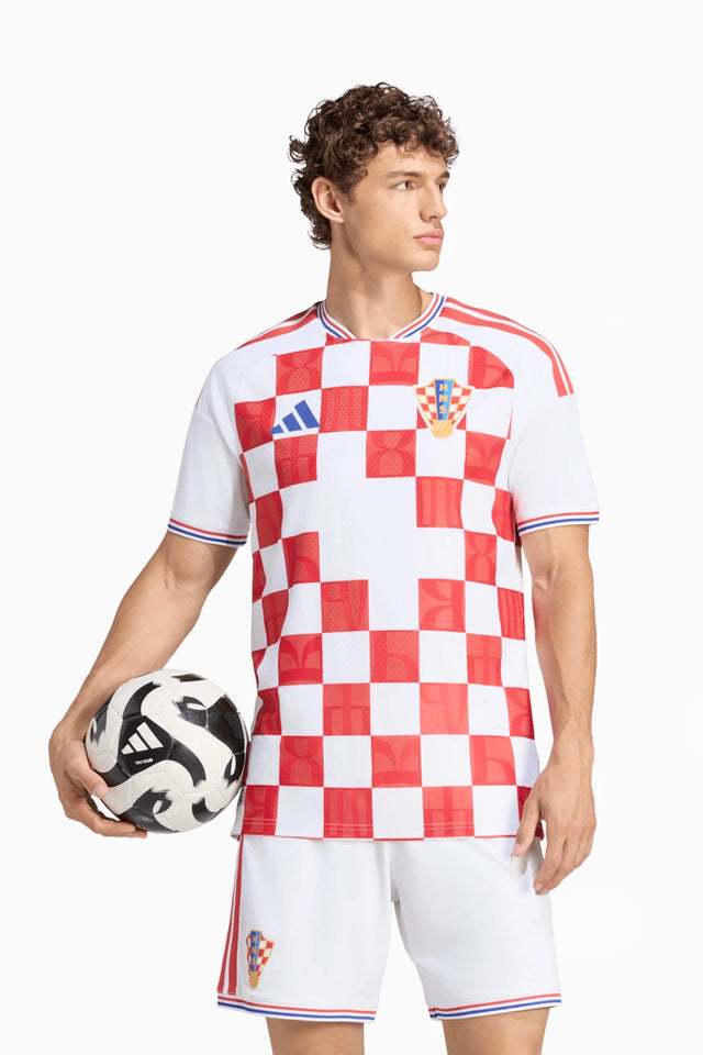 Тениска adidas Хърватия 2026 Домакински екип Authentic (Червен) - KF4681