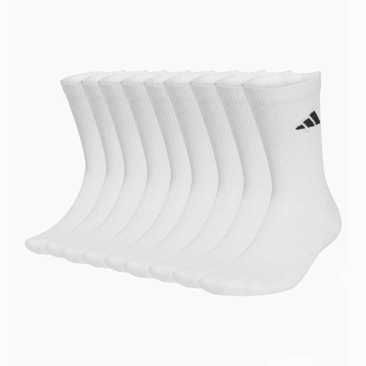 Чорапи adidas Essentials Cushioned Crew 10 Pairs (Бял) - KF9095