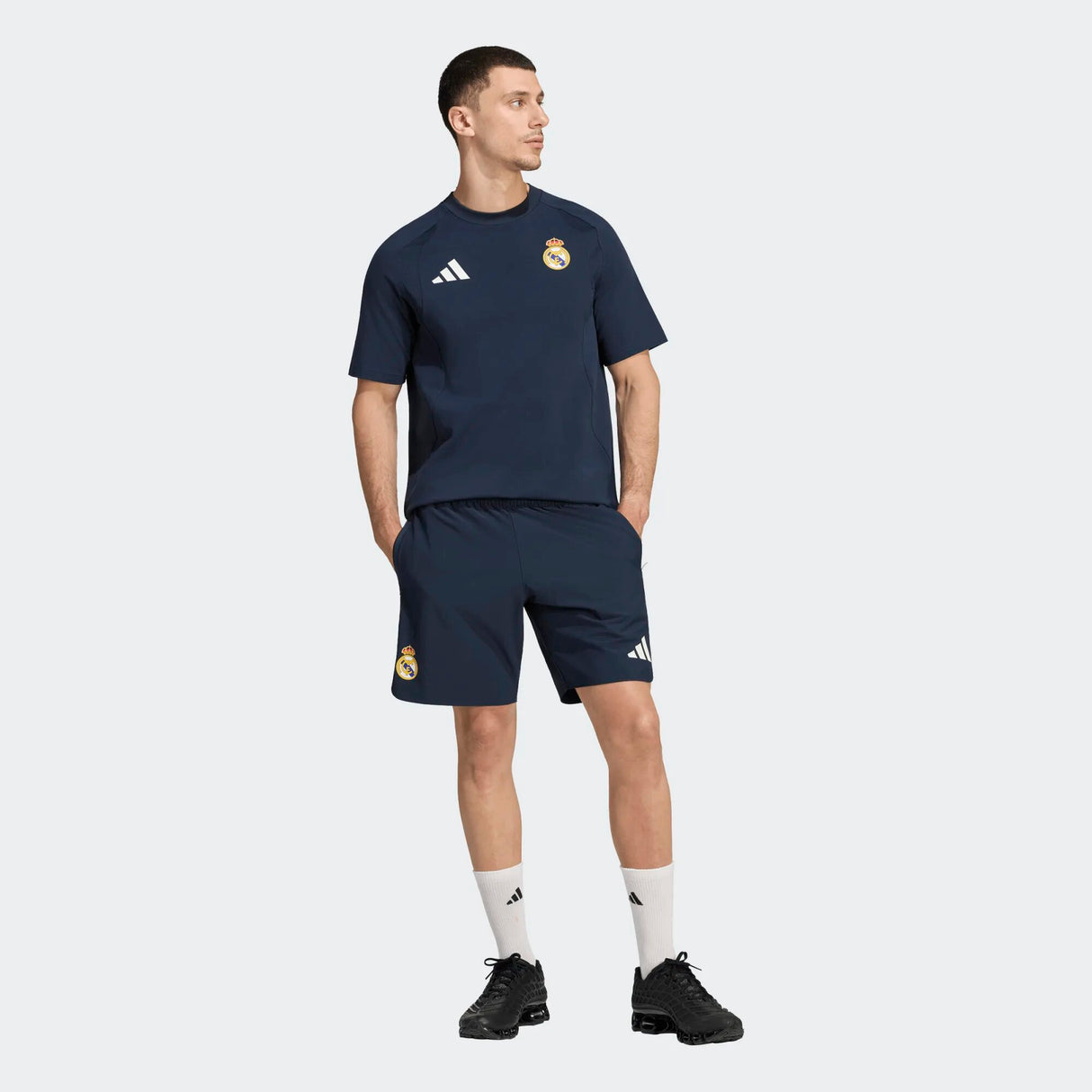 Мъжка тениска REAL MADRID Tiro 26 Lifestyle - KG2967