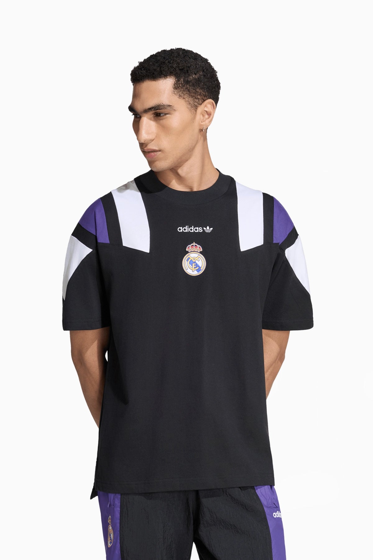 Тениска adidas Originals Real Madrid 26/27 EQT Tee (Черен) - KG5375