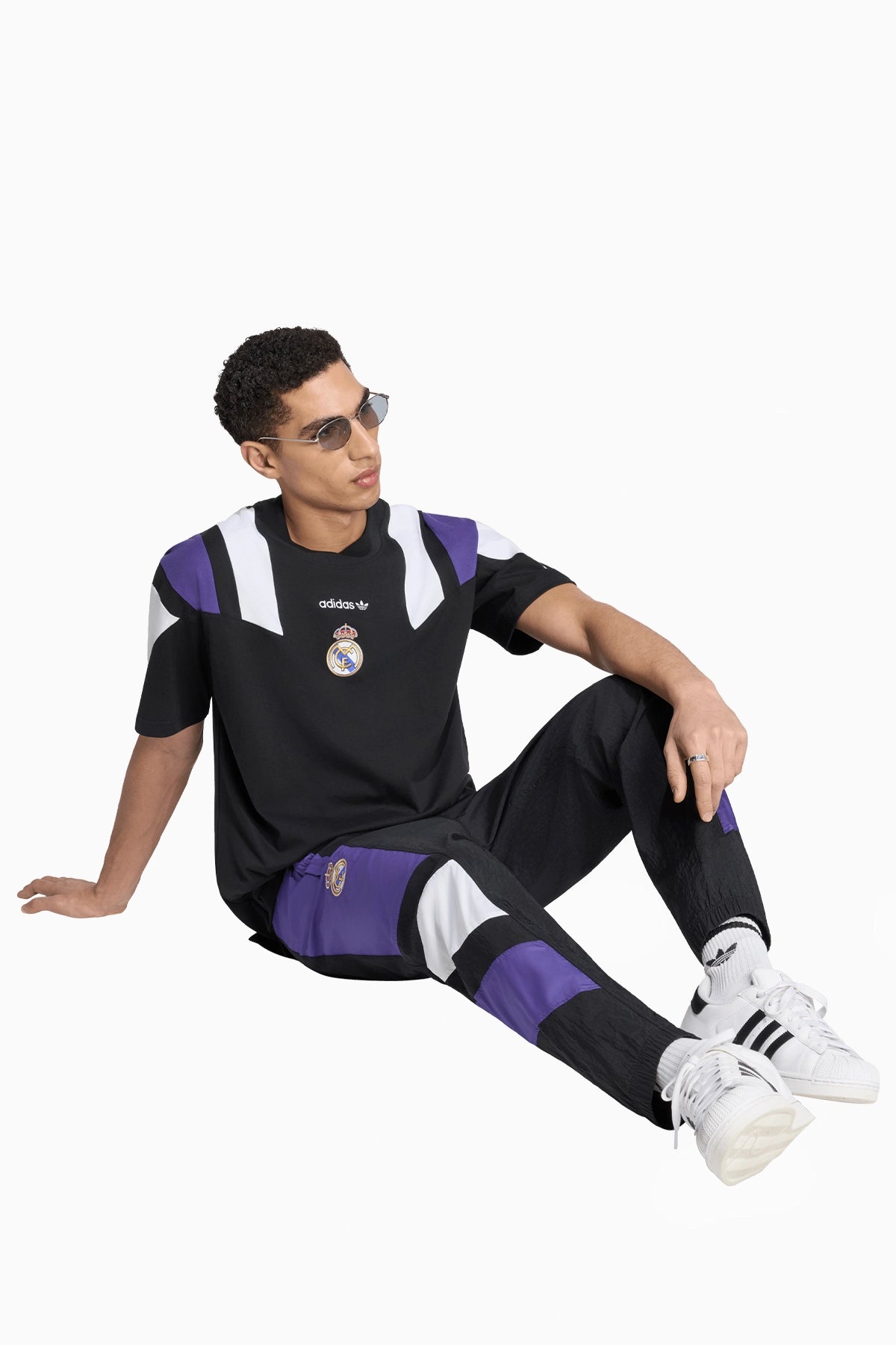 Тениска adidas Originals Real Madrid 26/27 EQT Tee (Черен) - KG5375 – снимка 3