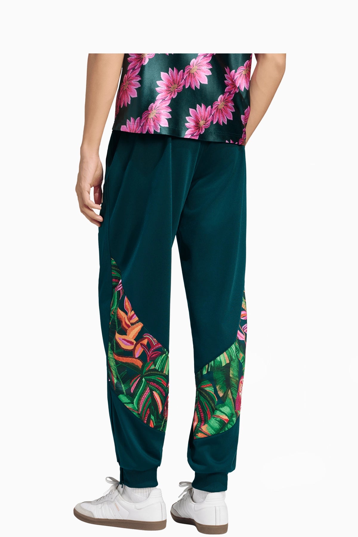 Спортно долнище adidas Real Madrid x FARM Rio 26/27 Track (Зелен) - KG5376 – снимка 2