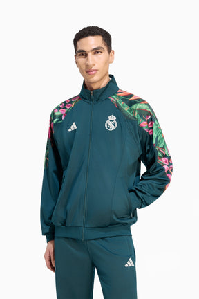 Блуза adidas Real Madrid x FARM Rio 26/27 Track (Зелен) - KG5377