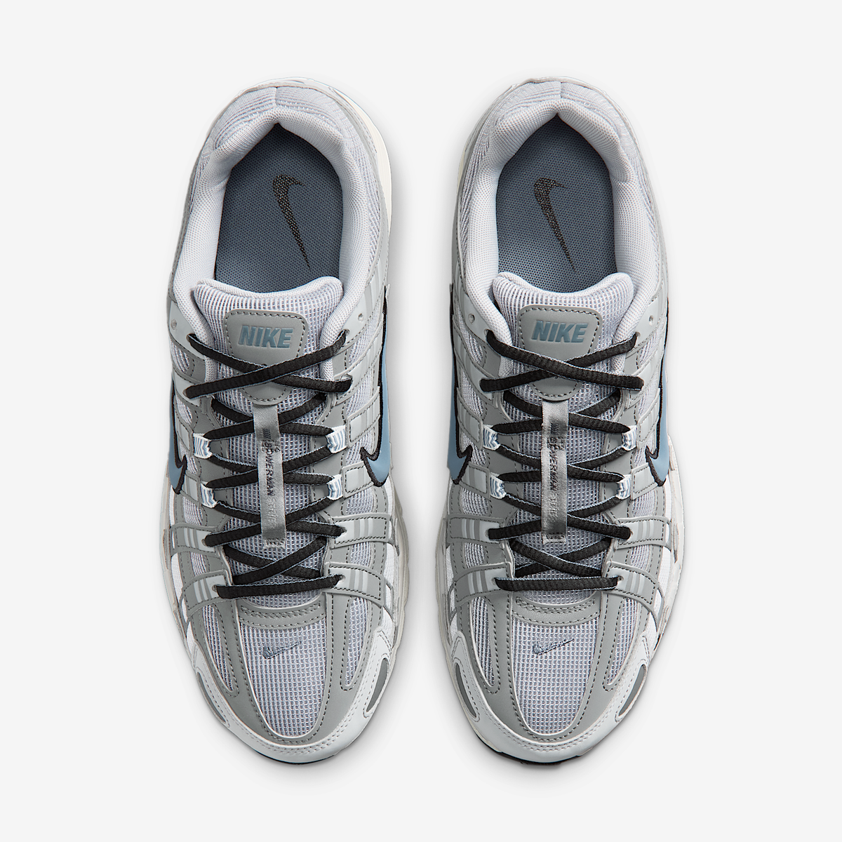 Мъжки маратонки Nike P-6000 Light Smoke Grey Blue Graphite (Сив) – снимка 4