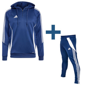 Мъжки спортен екип adidas TIRO 24 Hooded - IR9398 / IR9343