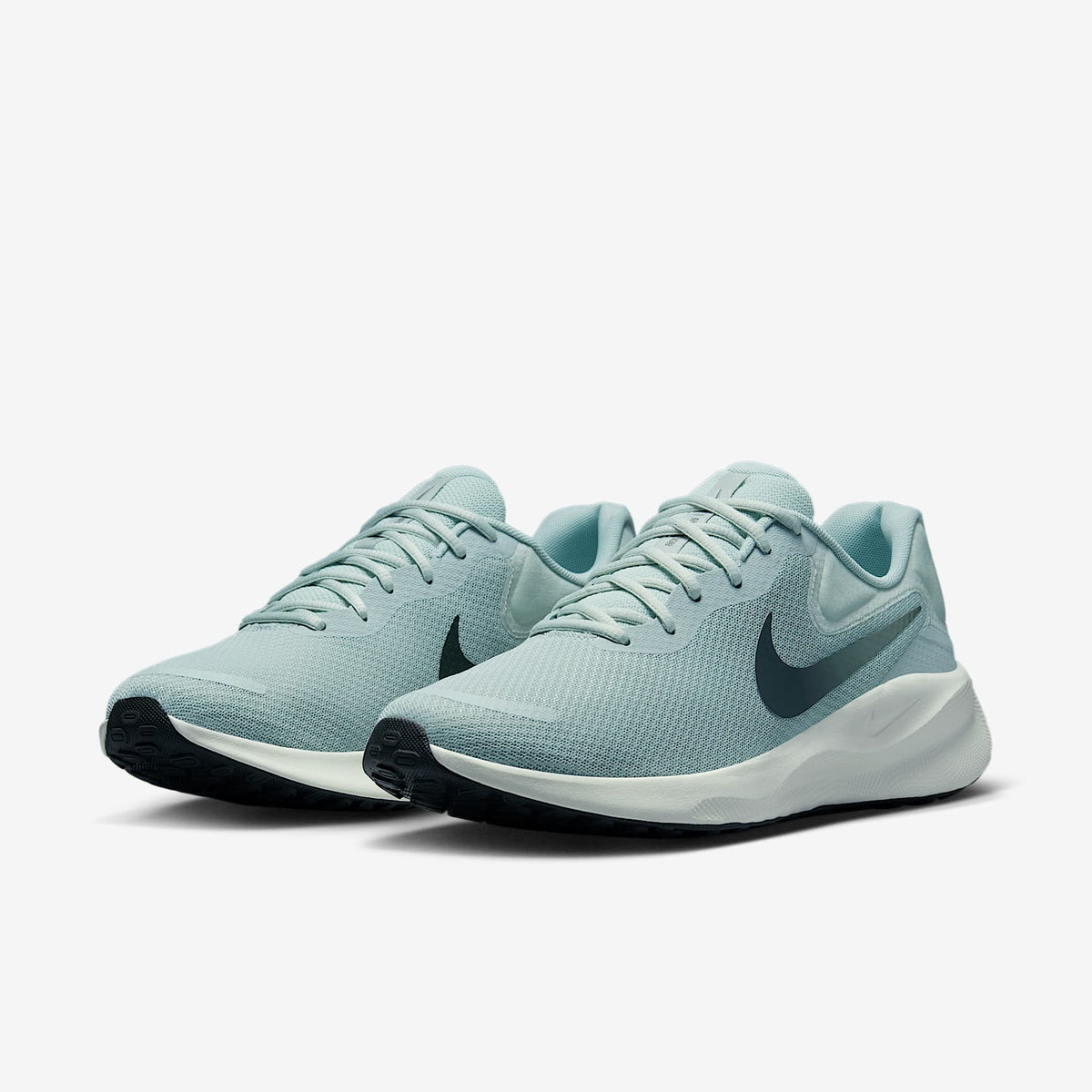 Мъжки маратонки Nike Revolution 7 Light Silver/Light Army – снимка 5