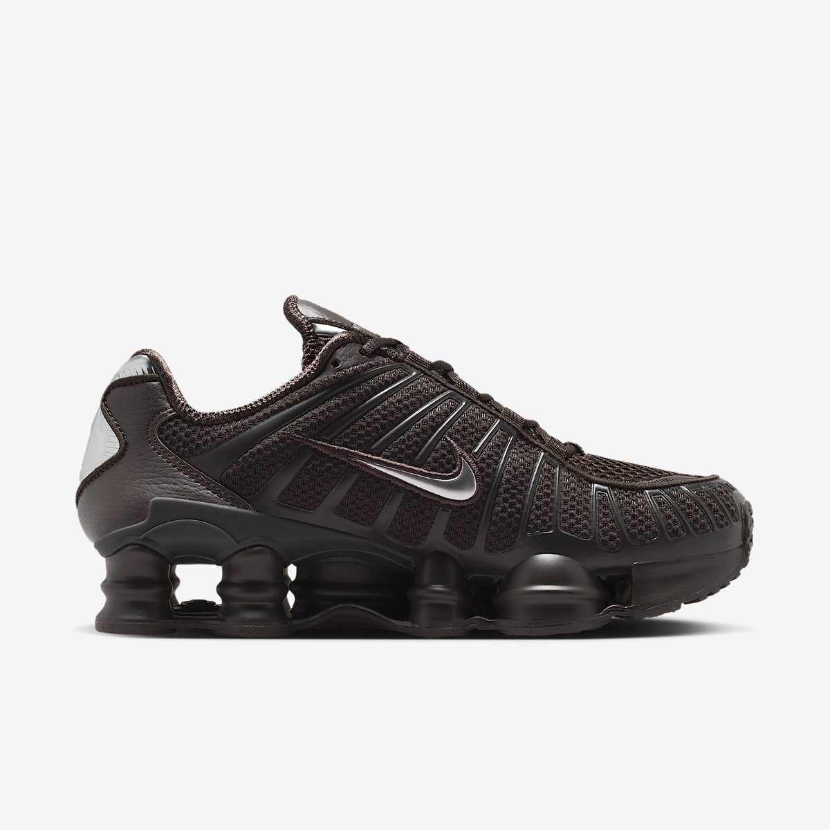 Маратонки Nike Shox TL Velvet Brown Metallic Silver - IH2559-201 – снимка 3