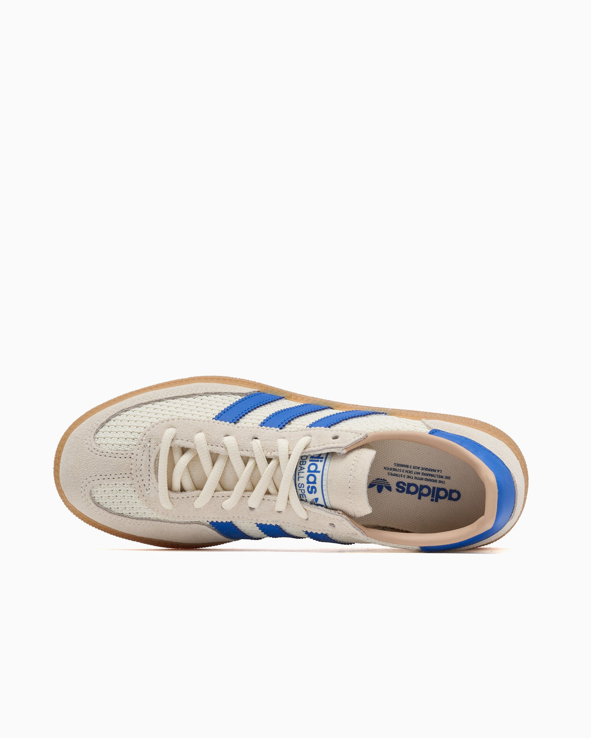 Мъжки маратонки adidas Handball Spezial Cream White Blue - JS3865 – снимка 3