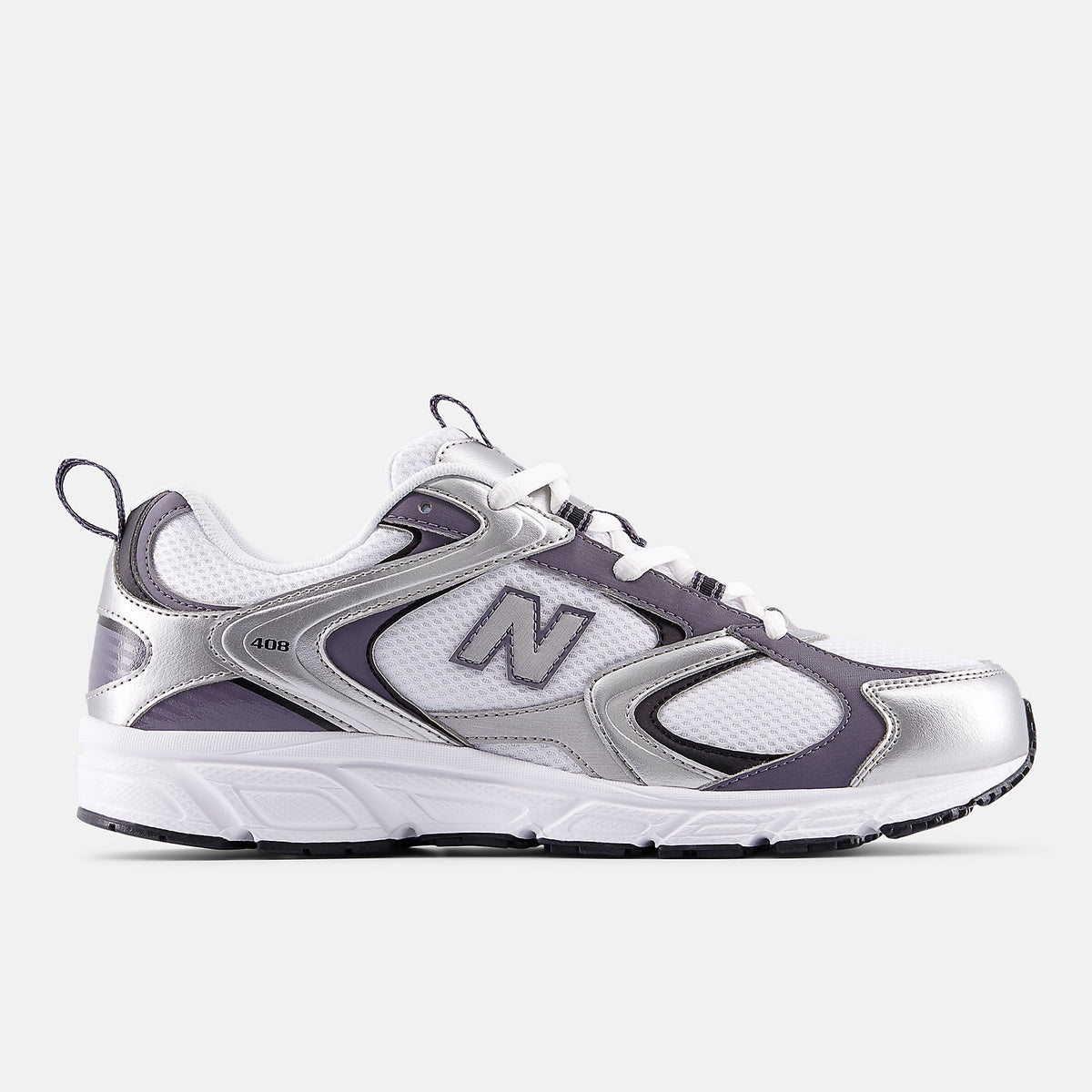 Маратонки New Balance 408 White Silver Purple