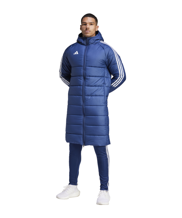 Яке adidas Tiro 24 Long Coat (Тъмносин) - IR9502