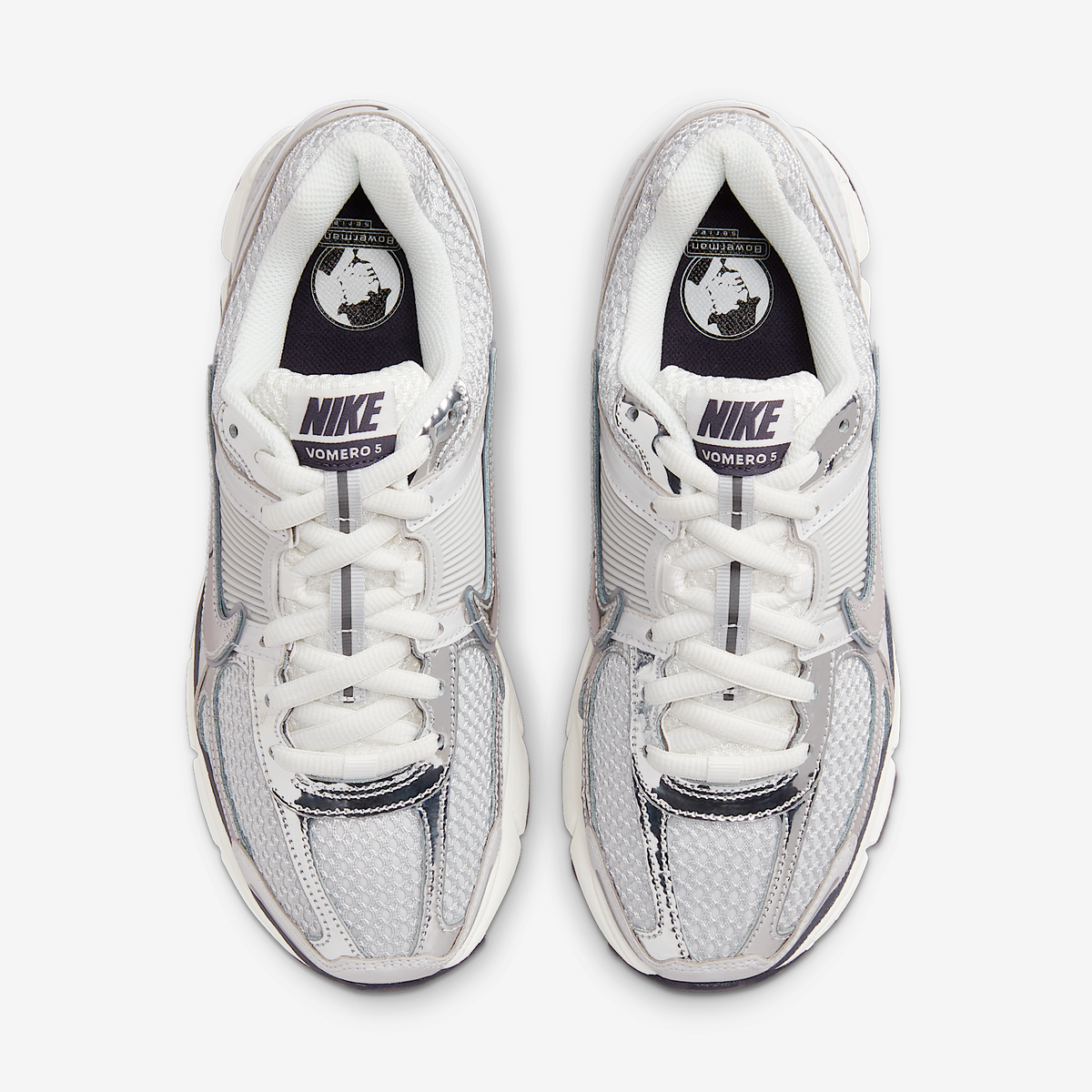 Маратонки Nike Zoom Vomero 5 Photon Dust Metallic Silver - FD0884-025 – снимка 4